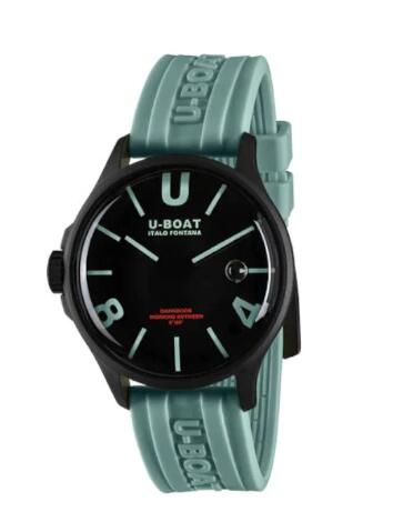 Review U-Boat Capsoil Darkmoon Aquamarine Curve Quartz 9526 Replica Watch